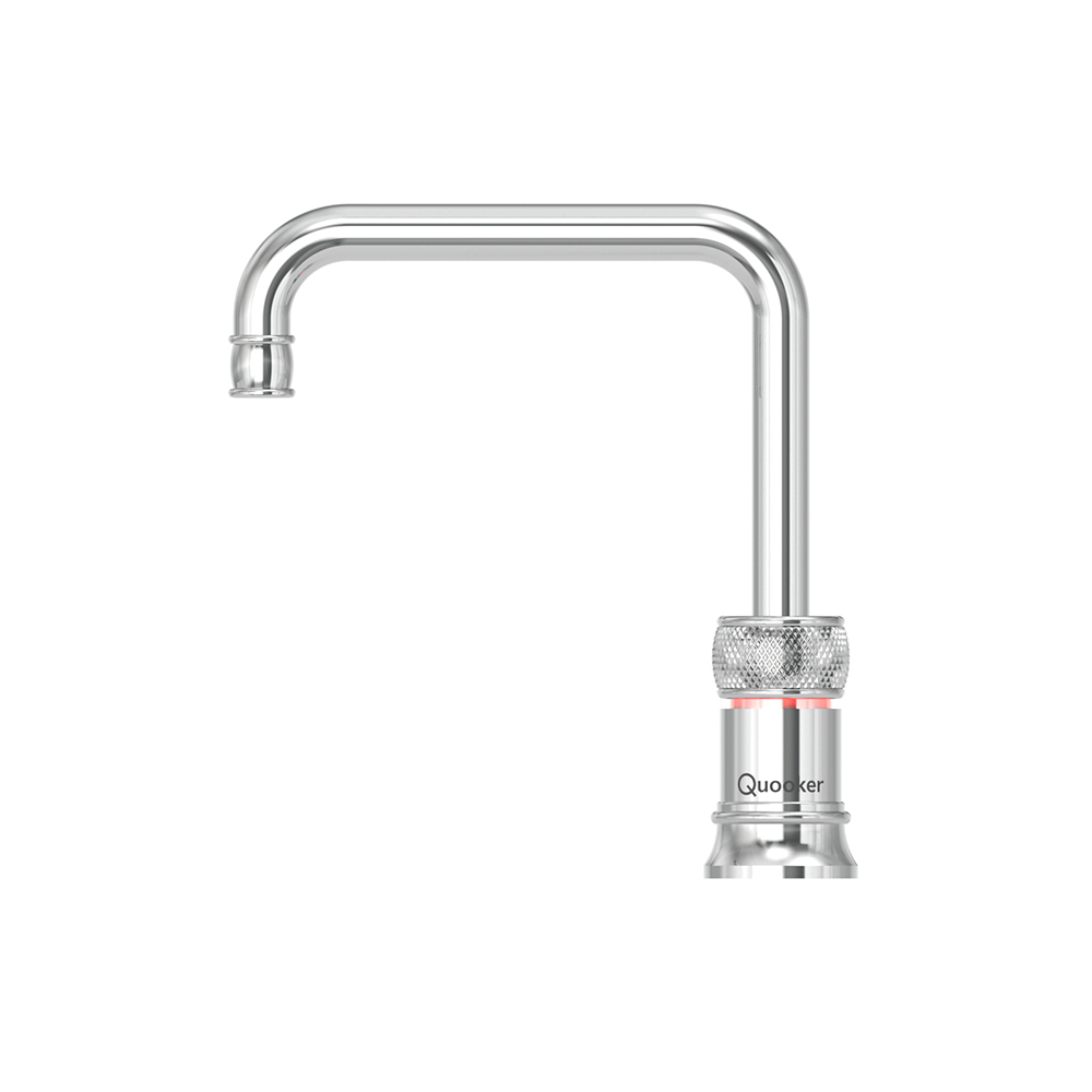 Quooker Classic Nordic Square - Krom - Uten beholder